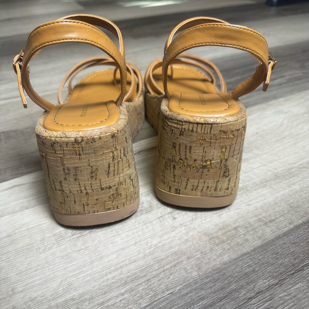 Madden Girl Vault Strappy Platform Wedge Sandals Size 9 - Picture 6 of 9